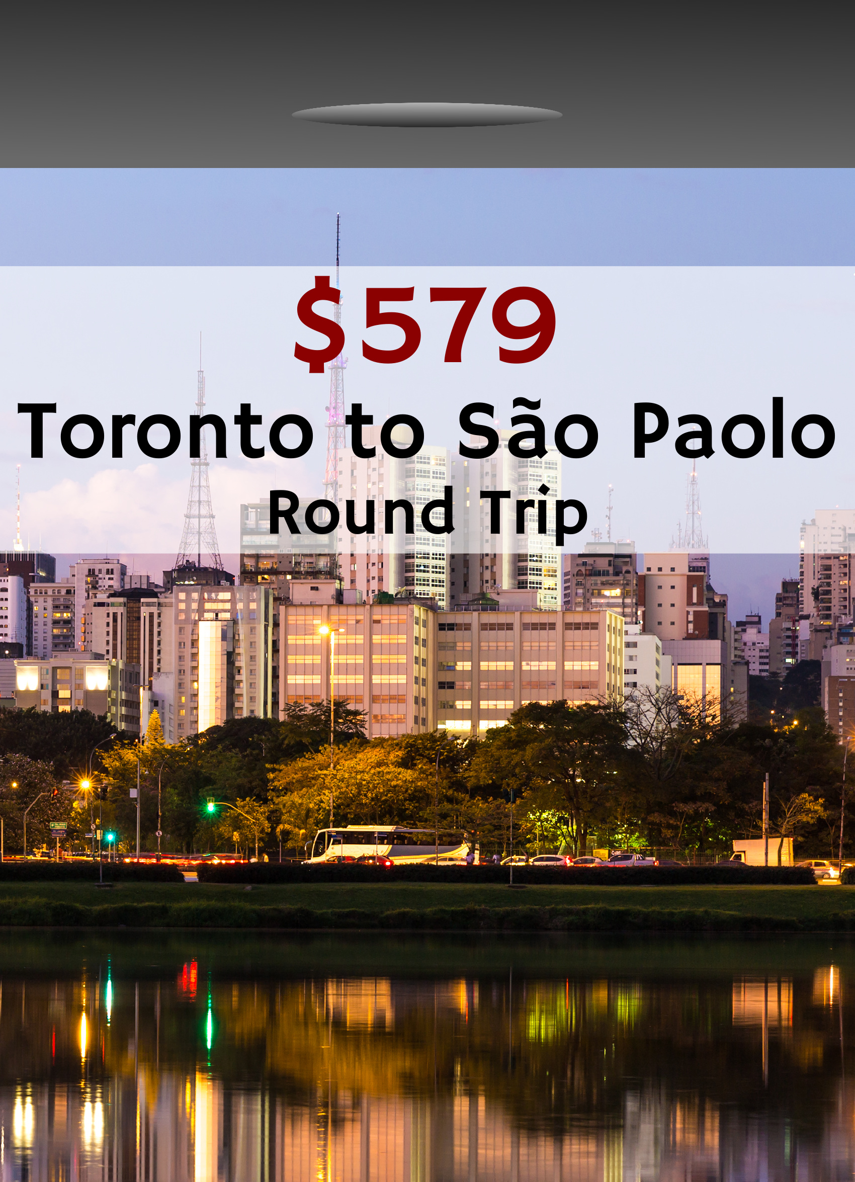 São Paulo flight deal